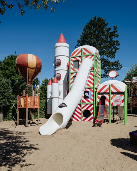 Speeltuin van Marie Siska in Knokke voor gezinnen met kinderen